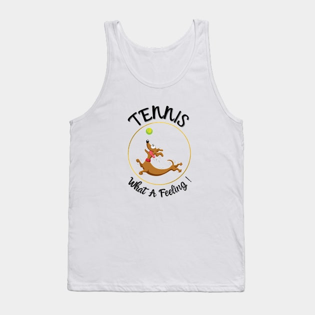 US Open Tennis What A Feeling Tank Top by TopTennisMerch